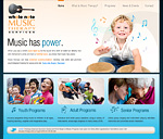 Whole Note Music Therapy Website